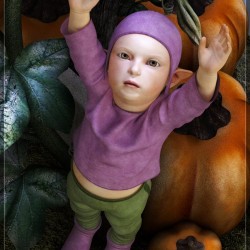 Pumpkin Patch Baby By Satira Capriccio