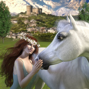 The horse and the maiden.jpg