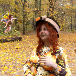 Meeting the autumn fairy