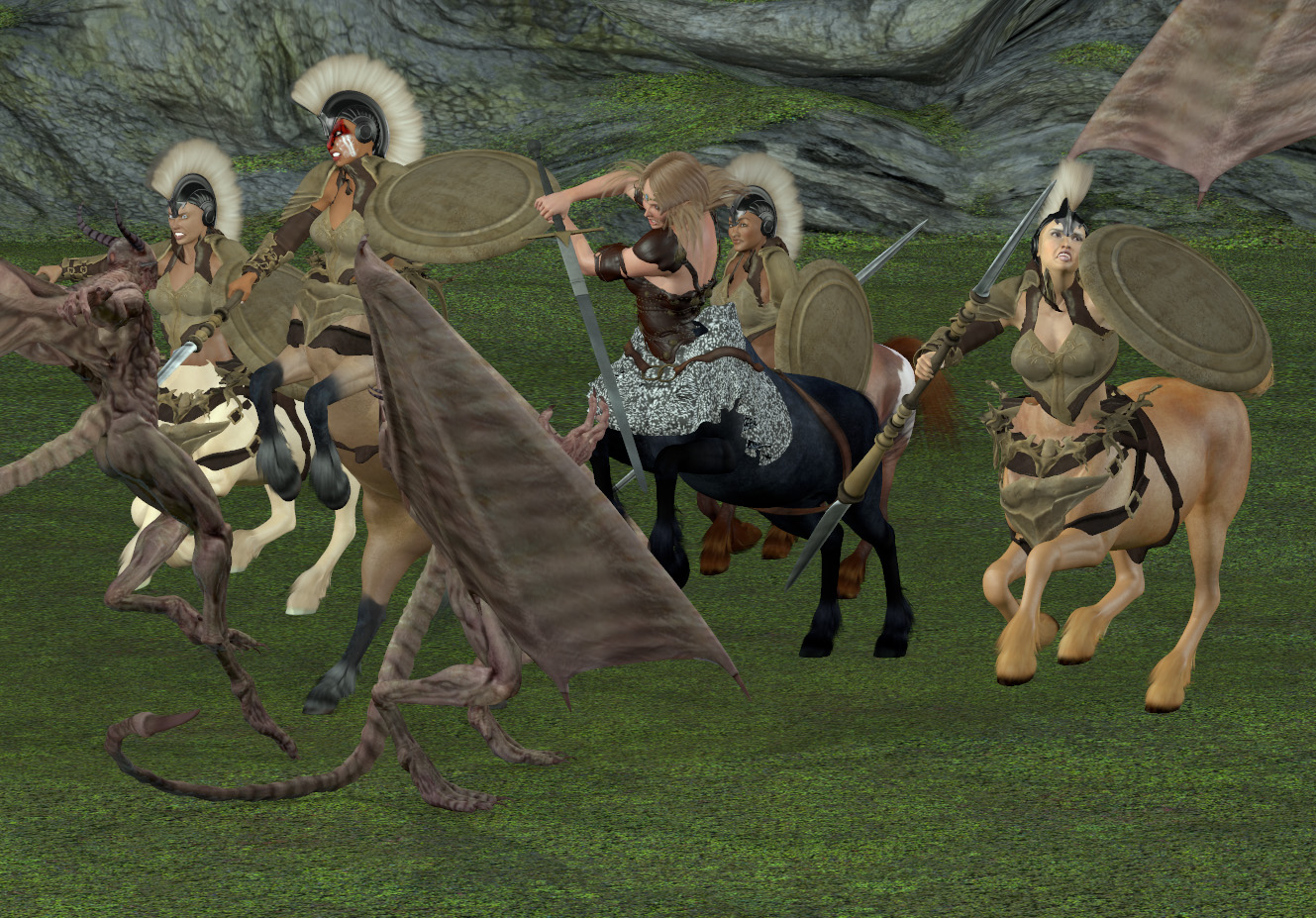 Charge of the Amazon Centaurs.jpg