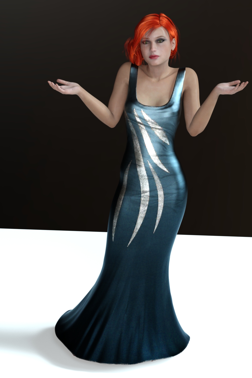 Dawn wearing elegant gown by bobbie25 for genesis with dforce.jpg