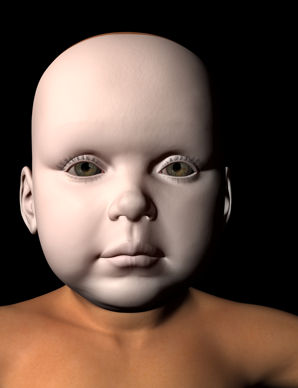 First attempt at displacement mapping in ZBrush.jpg
