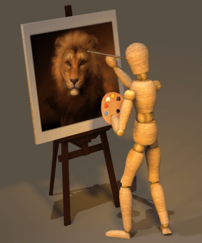 mannekin-painting-lion-ani.gif
