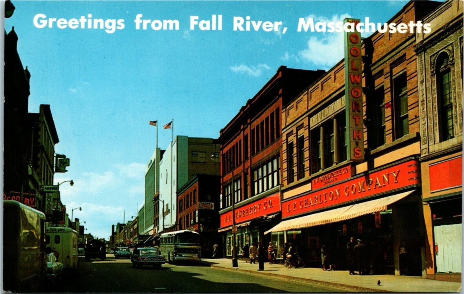 Woolworth's and Newberry's - Chalrton sign still up.jpg