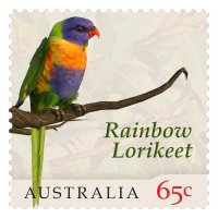 Stamp Rainbow Lorikeet.jpg