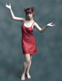 Genesis 8 sundresscherish pose2 red diamond.jpg