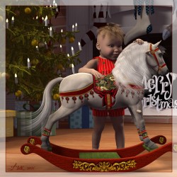 the Christmas pony