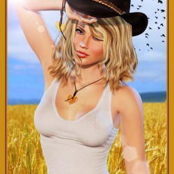 Cowgirl By Jeanne Harmon