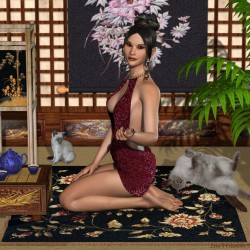 Modern Geisha By Lyne