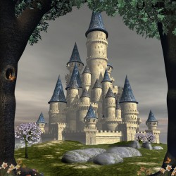 Fantasy Castle By David Griffith