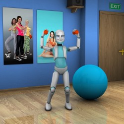 Boybot in the Gym
