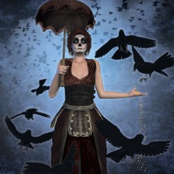 Visitors For Day Of The Dead By LeReeve