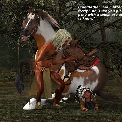 Littelest Shaman: "Laughing Horse"
