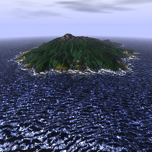 Old Volcano Island