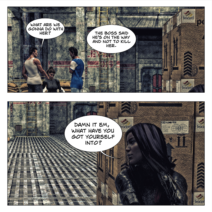 Assassins Universe Comic - The Warehouse Part 2