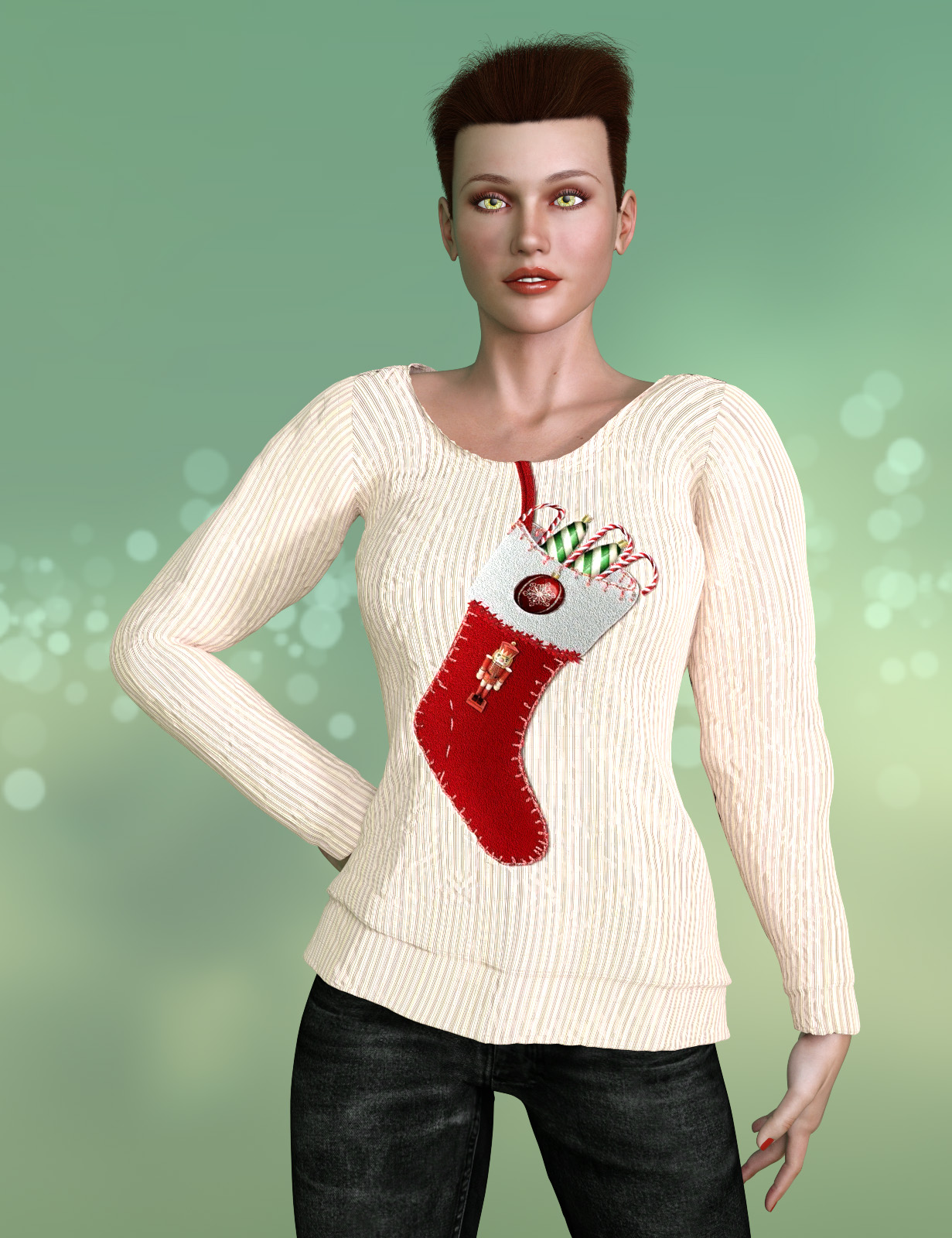 Business Pullover Stocking