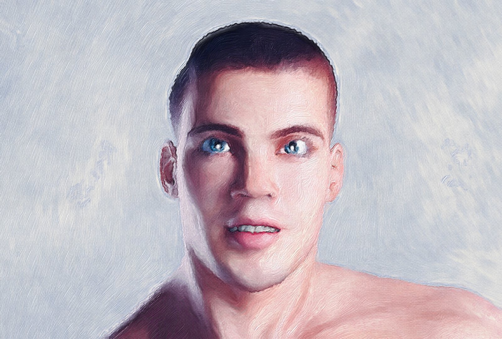 Dusk Portrait in Oil