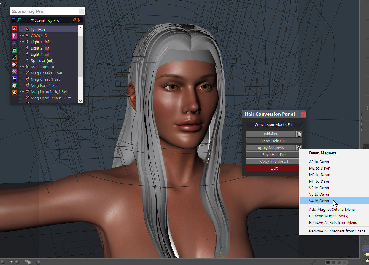 Hivewire3d Poser Hair