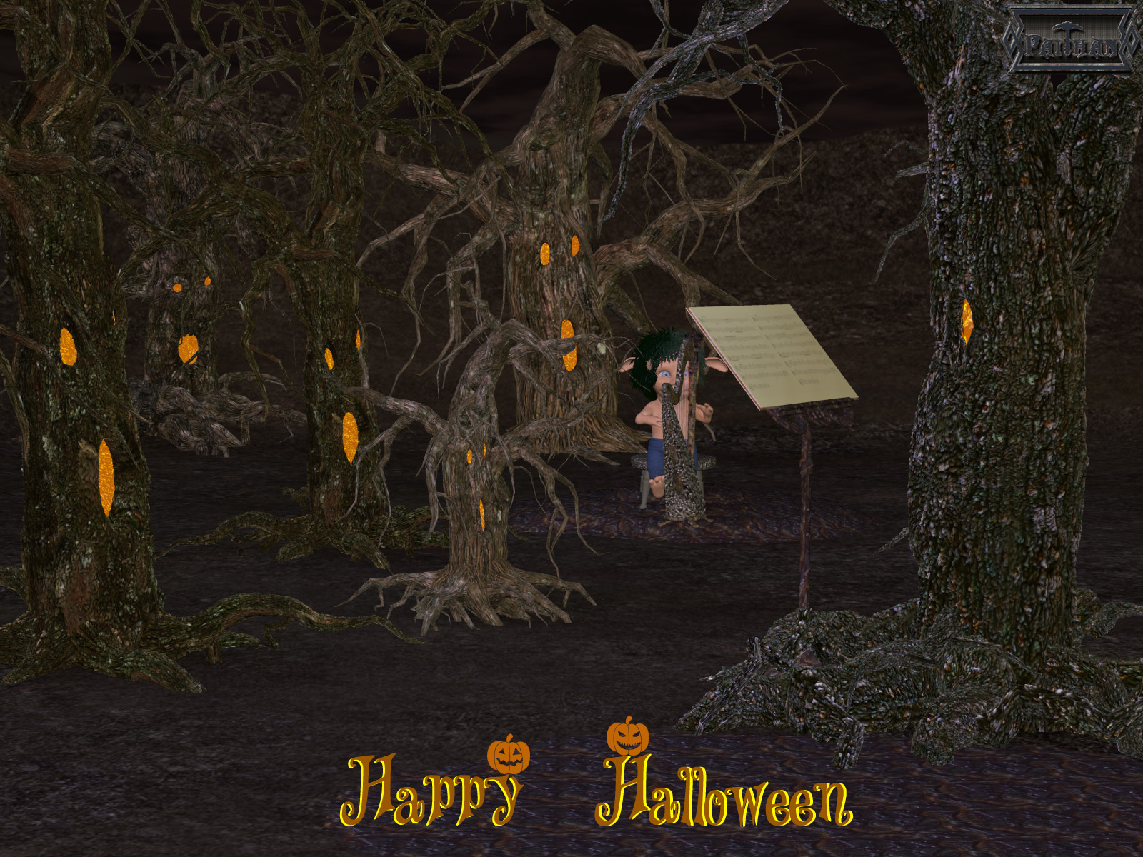 Halloween Screetching Practice by AncientStatue