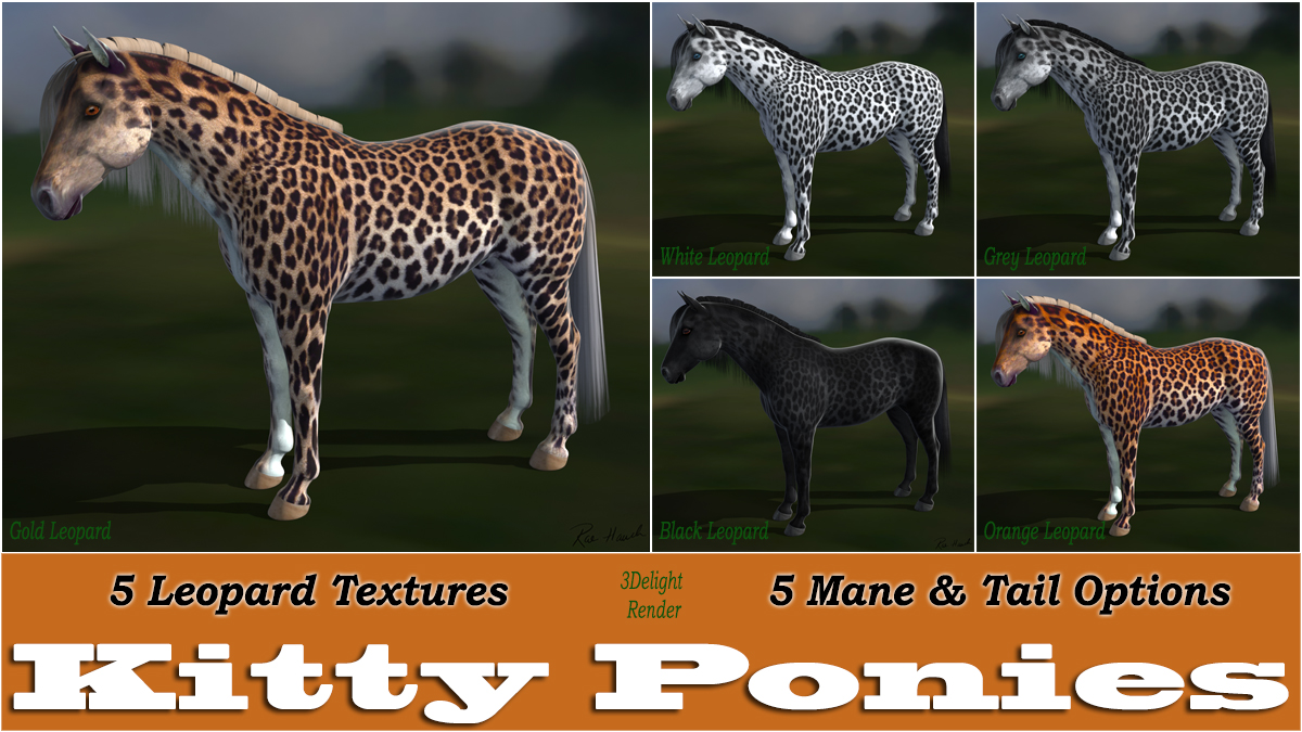 Kitty Ponies - Leopard