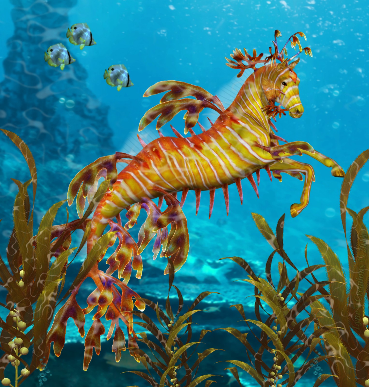 Leafy Seahorse