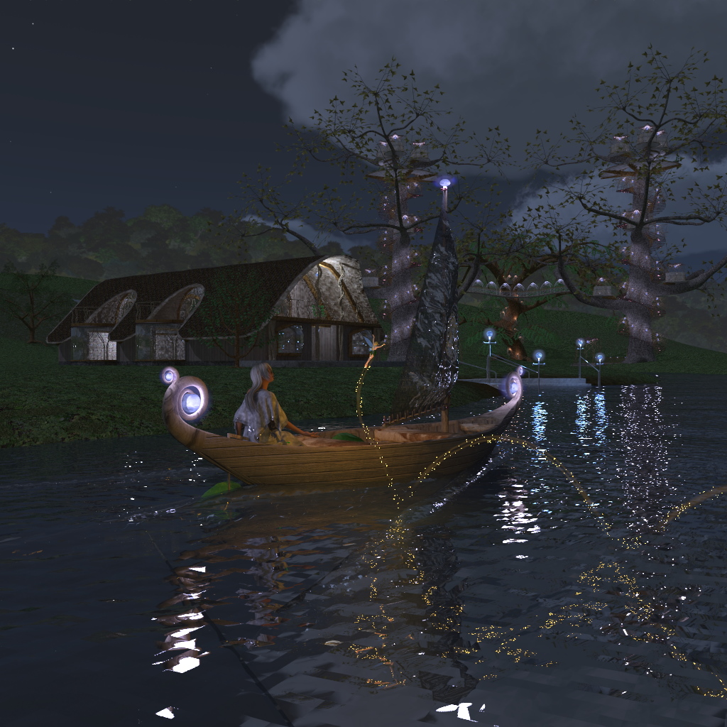 Lothlorien moonlight sail