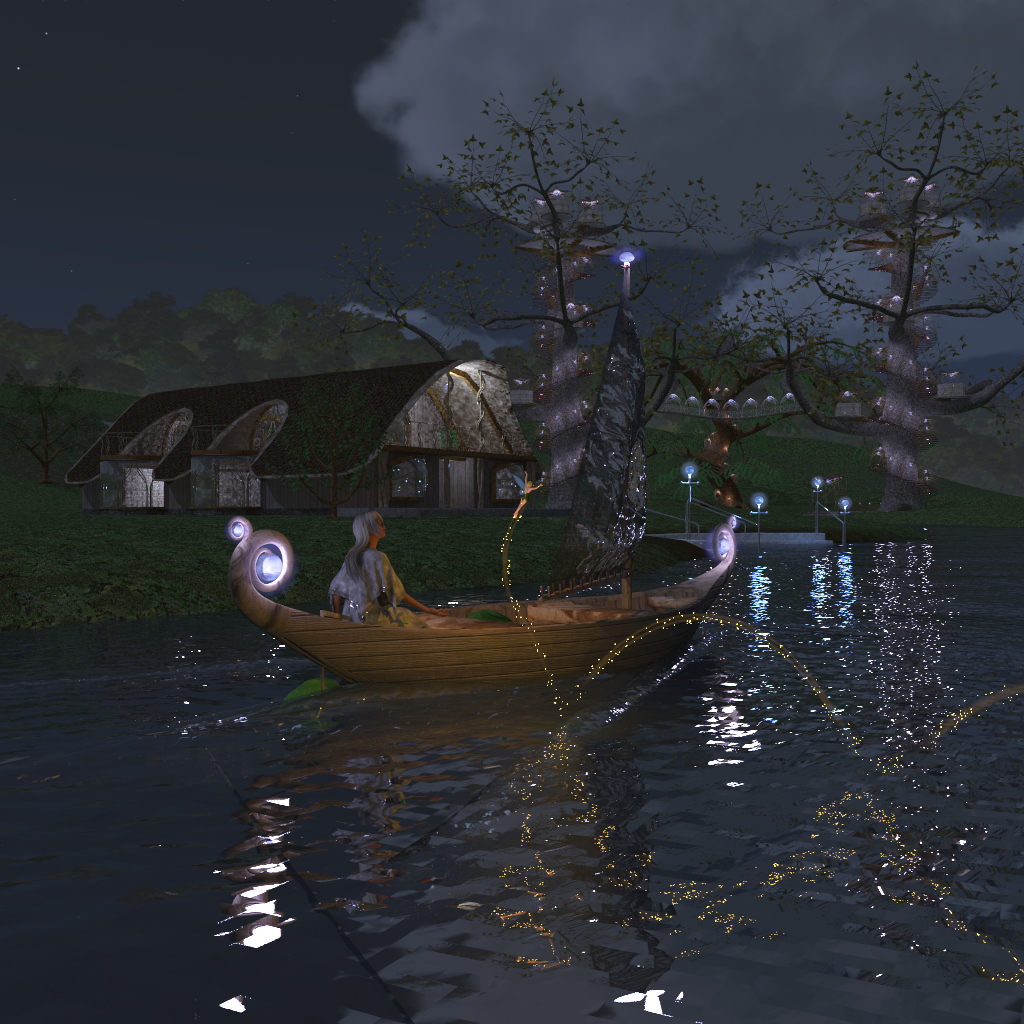 Lothlorien moonlight sail