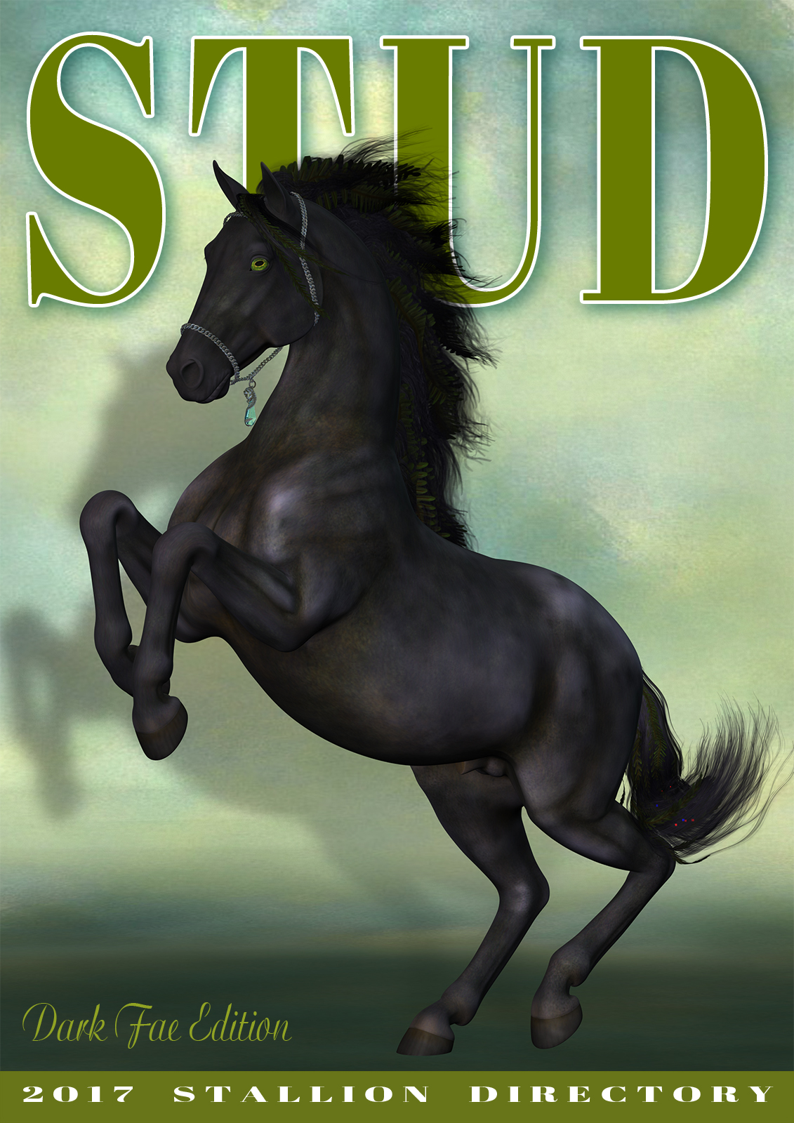 Magazine Cover - Stallion Directory - Dark Fae Edition
