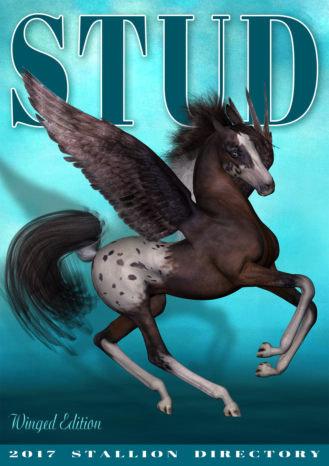 Magazine Cover - Stallion Directory - Winged Edition