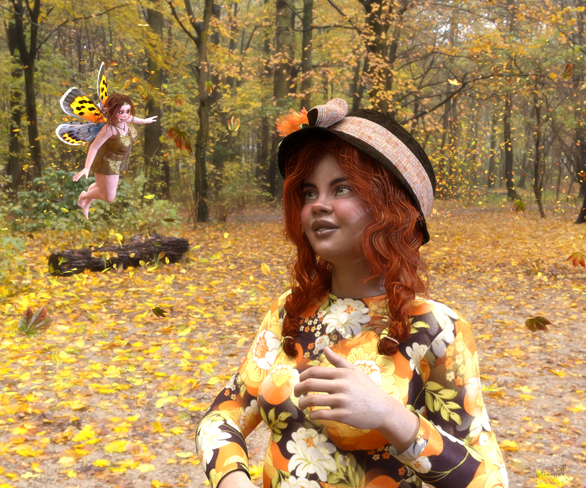 Meeting the autumn fairy