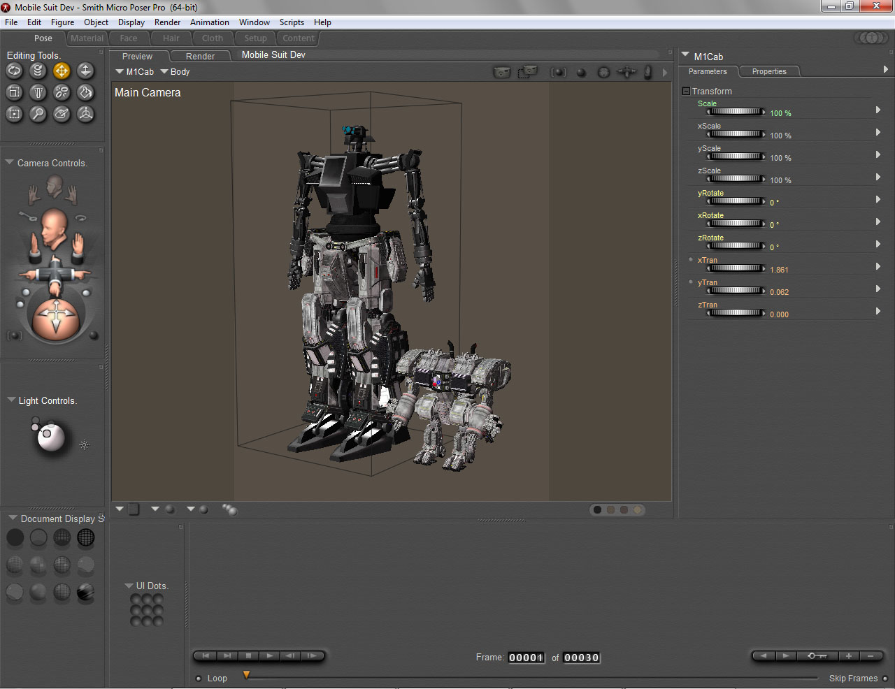 Mobile Suit Kitbash WIP