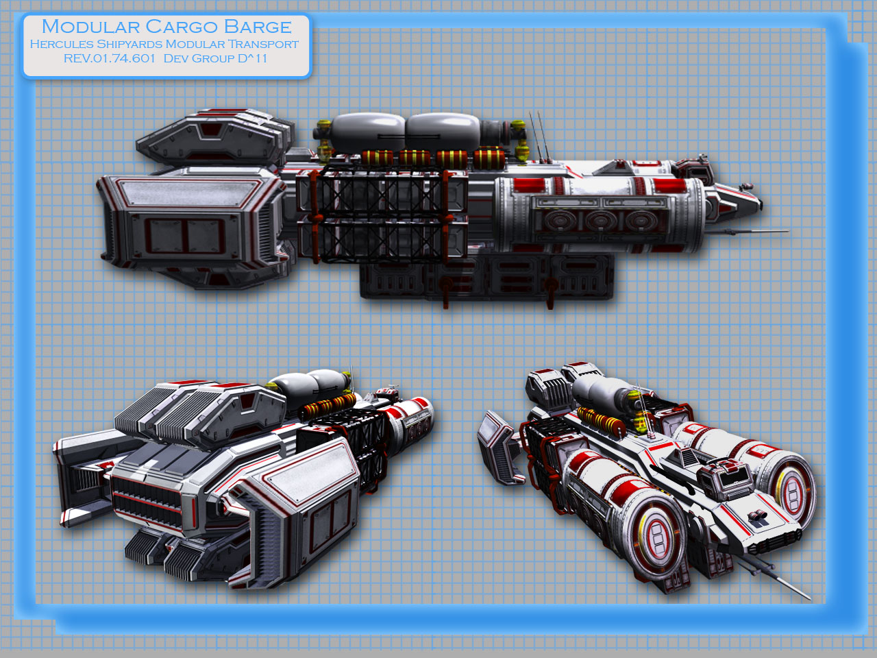 Modular Cargo Barge D