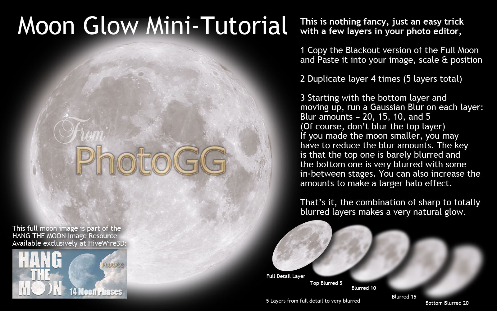 Moon GLow Mini-Tutorial By PhotoGG