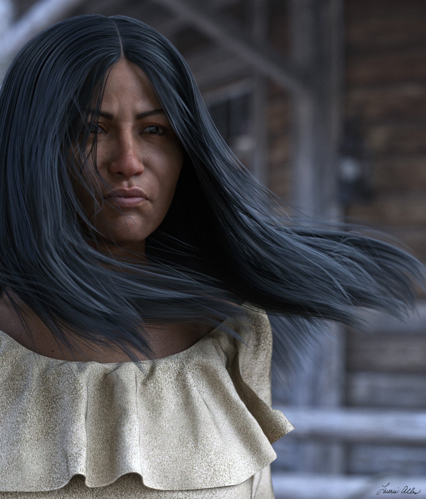 Native American Woman | HiveWire 3D Community