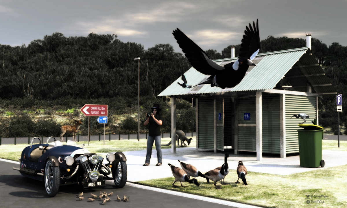 Oblivious at the Rest Area by Stezza.jpg