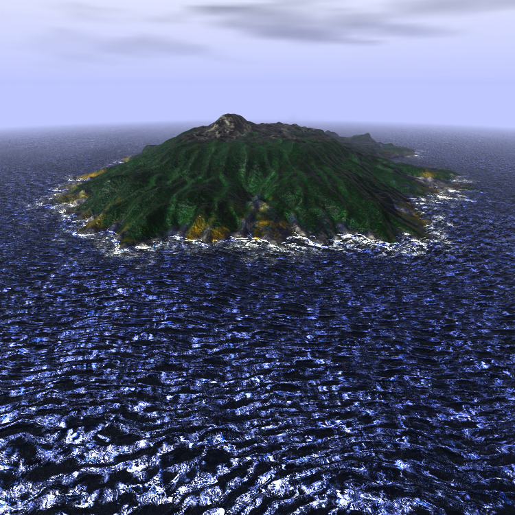 Old Volcano Island