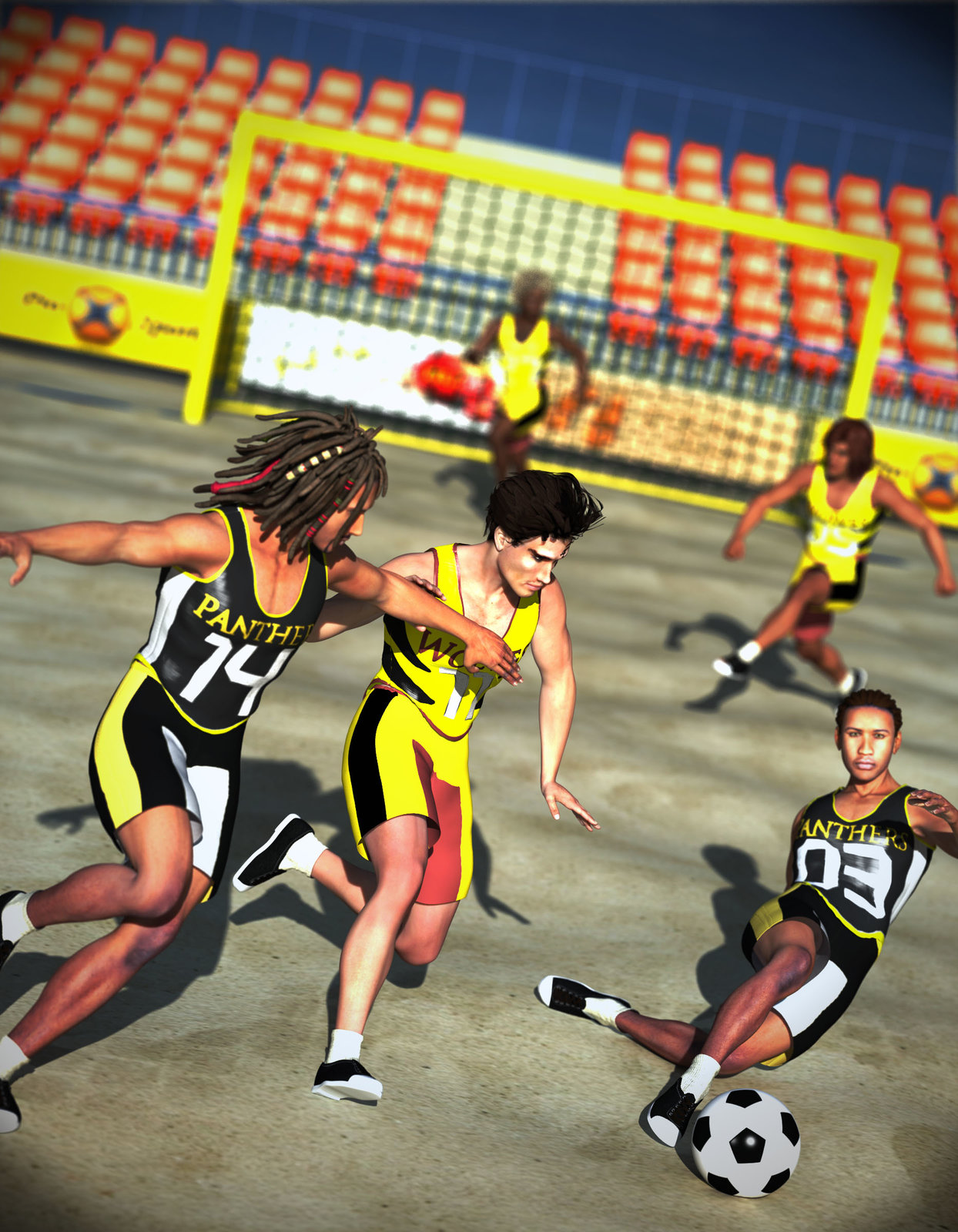 Panthers vs Wolverines Match
