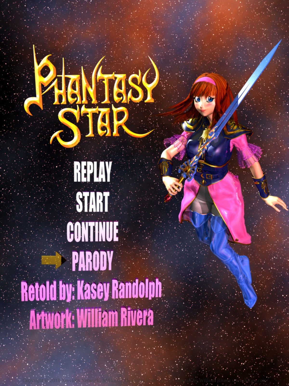 Phantasy Star Parody