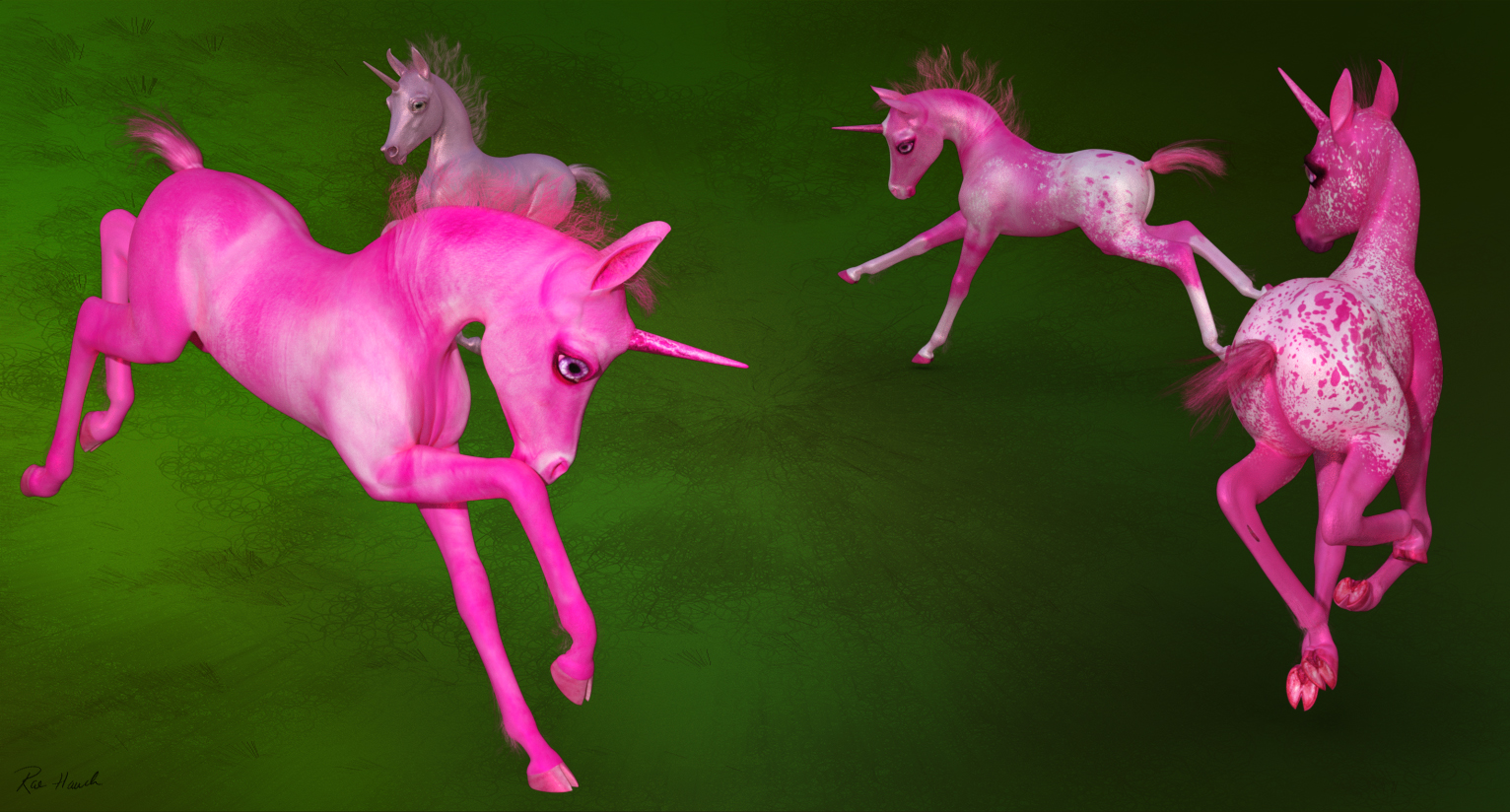 Pink Ponies