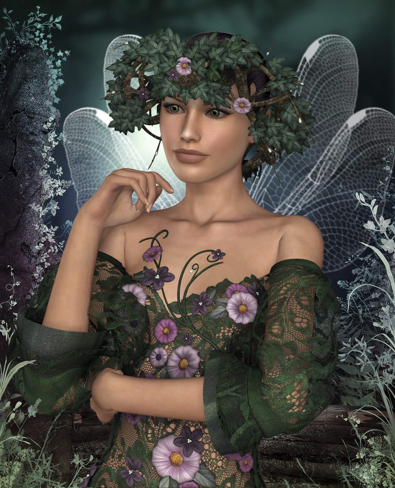 Spring Fae 4 By David Griffith