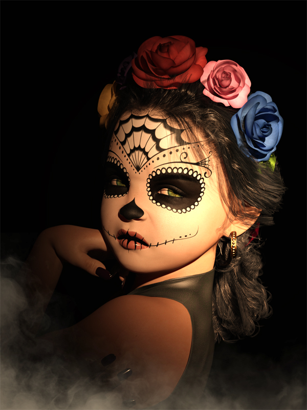 Sugar Skull Baby