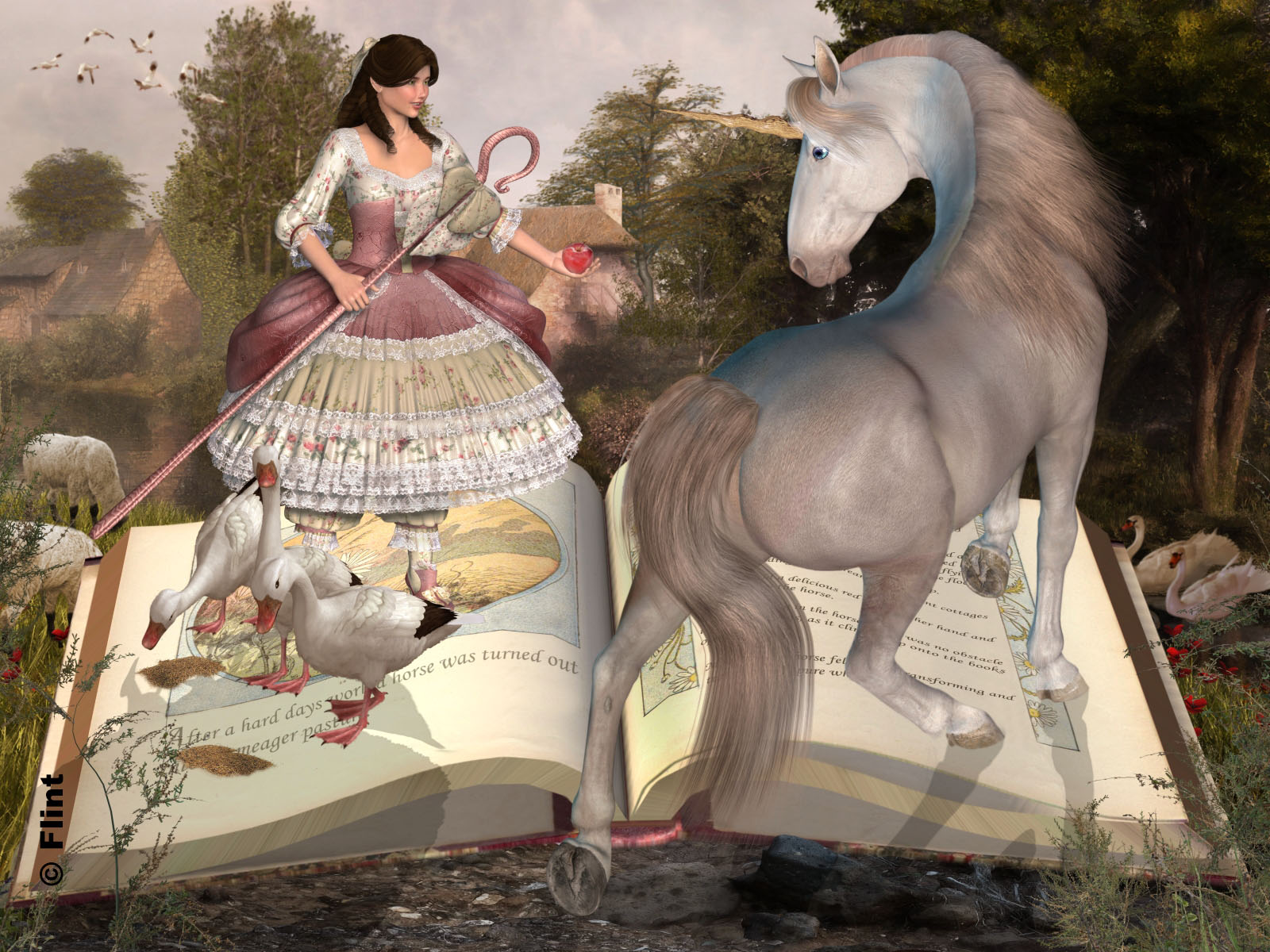 The Magic Of Books-A Unicorns Tale