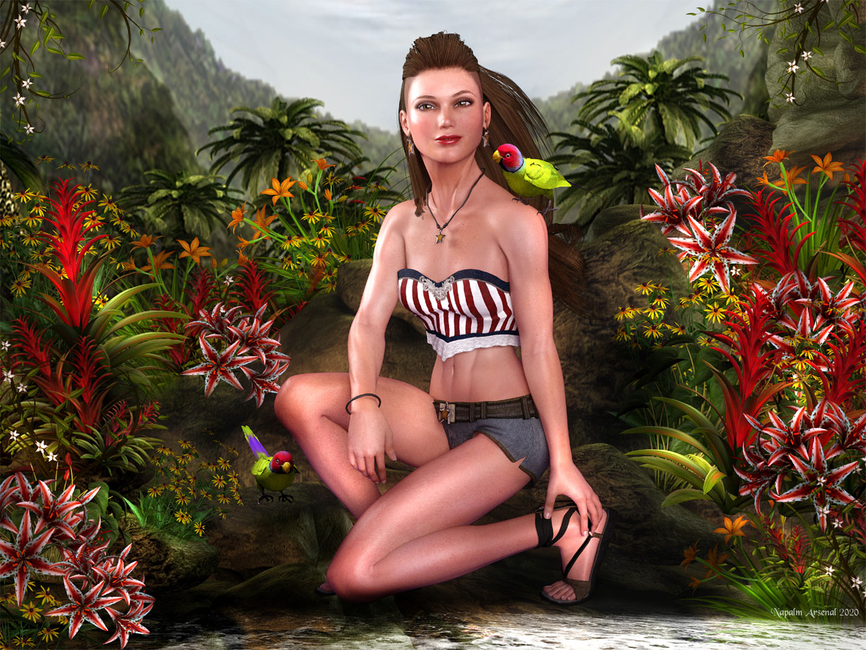 Tropical Photo Op by NapalmArsenal