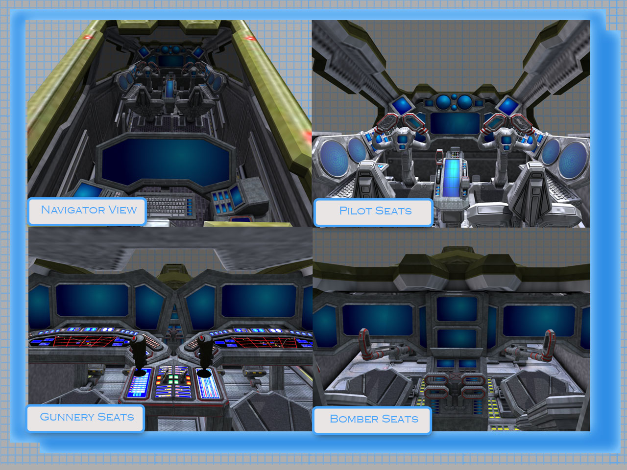 Warhawk Crew Stations