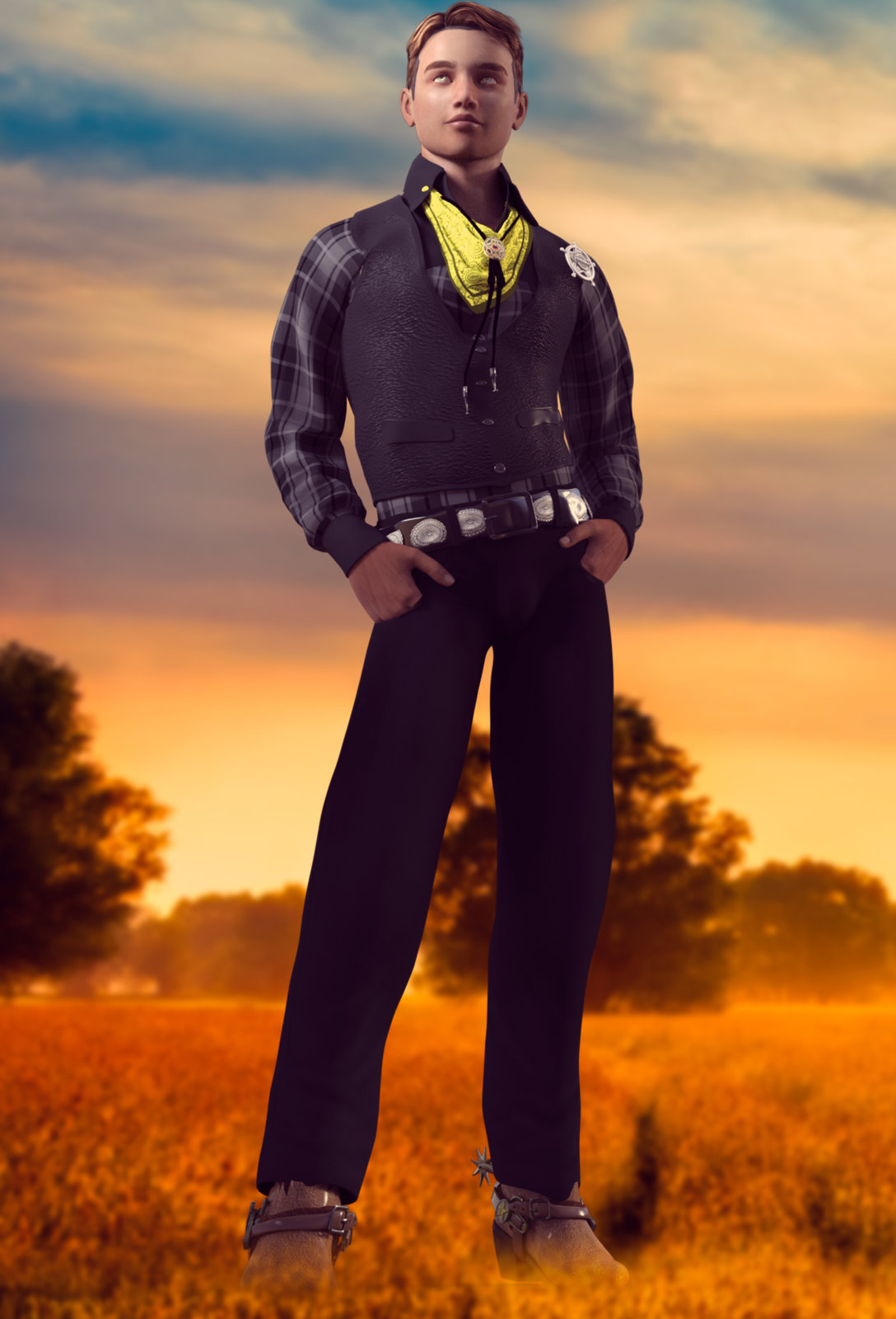 Western Outfit for Dusk